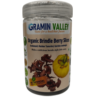 ORGANIC KERALA BRINDLE BERRY SLICES 100 GM ( KERALA KUDAMPULI)