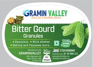 NATURAL DEHYDRATED BITTER GOURD GRANULES