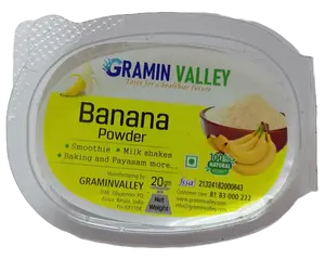 DEHYDRATED RIPE NENDRAN BANANA POWDER
