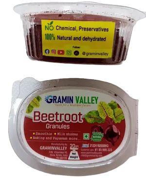 NATURAL DEHYDRATED BEETROOT GRANULES 60 GM