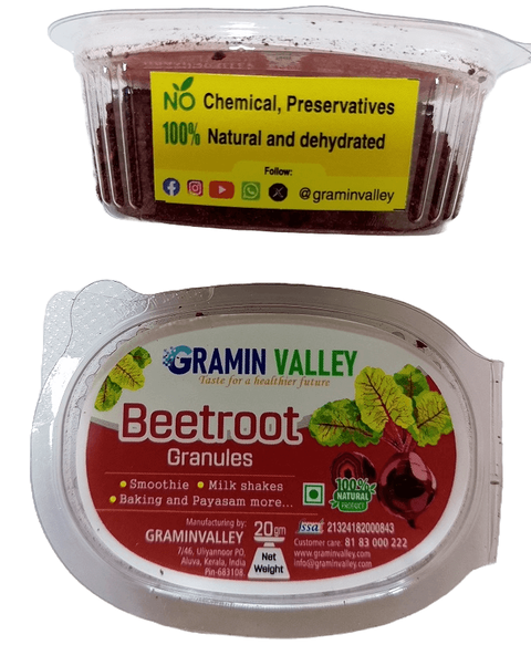 NATURAL DEHYDRATED BEETROOT GRANULES